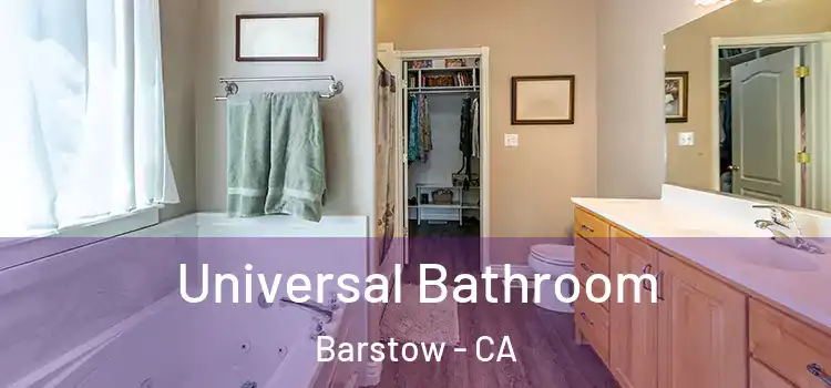 Universal Bathroom Barstow - CA